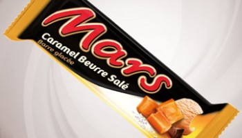 Mars -Barres glacées caramel, beurre salé